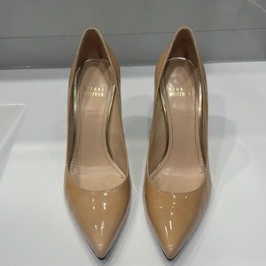 Stuart weitzman nude pump size 7
